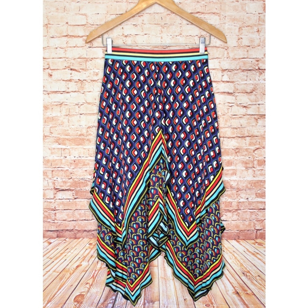 alice+olivia Maura Tiered Handkerchief Skirt